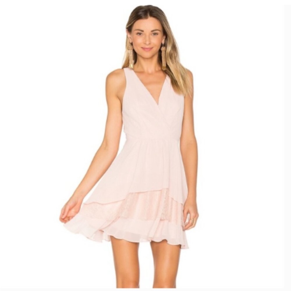 NWT BCBGeneration pink rose dress